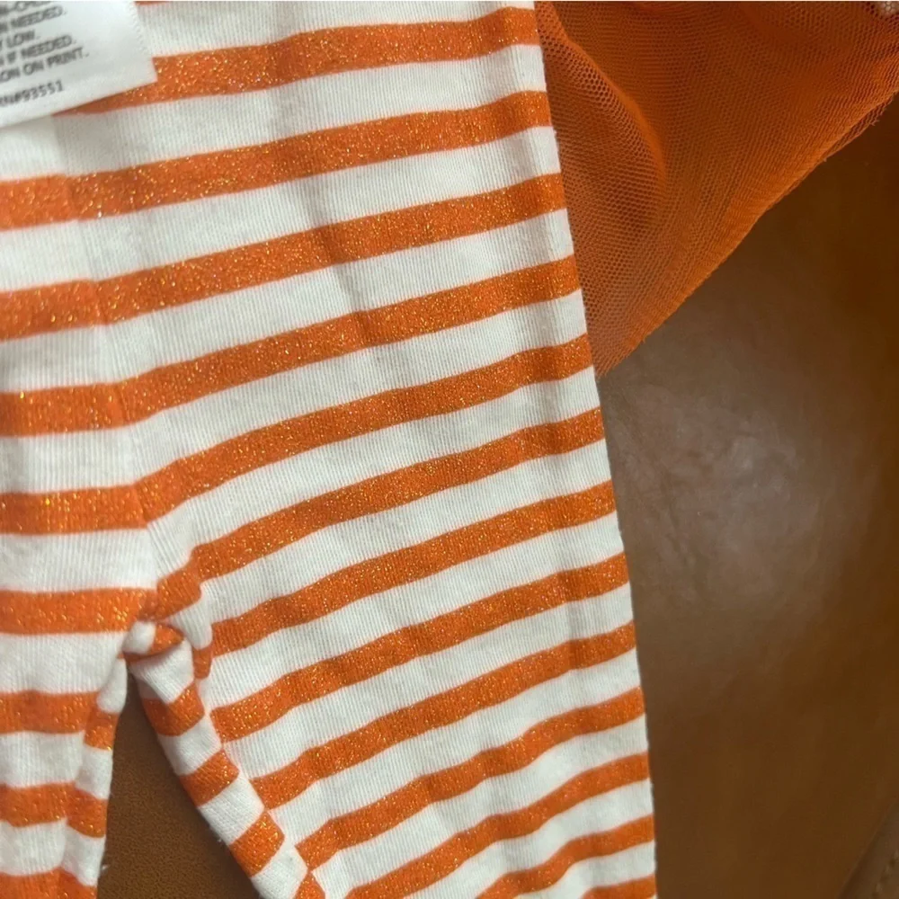 Bundle Baby Girl Infant 3-6m Fall Halloween Matching Tutu Bodysuit Shirt Pants